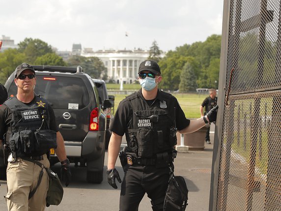 La Maison-Blanche a été placée en confinement (archives). © KEYSTONE/AP/Maya Alleruzzo