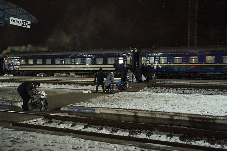 Le réseau ferroviaire est vital pour l'Ukraine et sa défense (illustration). © KEYSTONE/AP/HANNA ARHIROVA