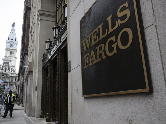 Wells Fargo a conservé en fin d'année une rentabilité élevée, malgré un tassement de son niveau d'activité. (archive) © KEYSTONE/AP/MATT ROURKE
