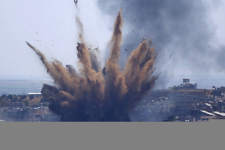 Israël et le Hamas sont prêts à l'escalade. © KEYSTONE/AP/Hatem Moussa