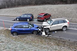 Quatre blessés dans un accident de la route à Corpataux