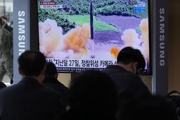 Missiles nord-coréens: Washington sanctionne des Russes