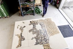 Une mosaïque unique au monde découverte et exposée à Avenches