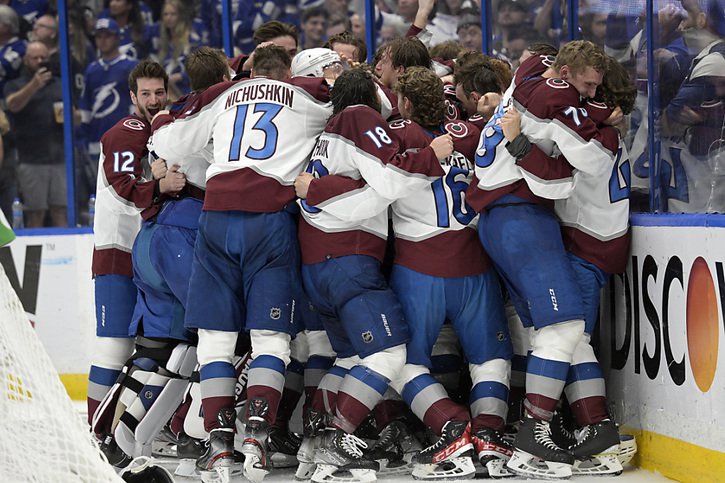 L'Avalanche a remporté dimanche sa 3e Stanley Cup © KEYSTONE/AP/Phelan Ebenhack