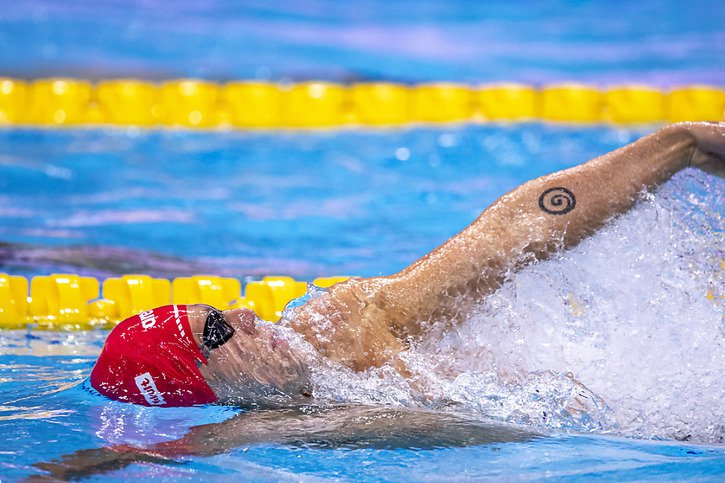 Desplanches disputera mercredi la finale du 200 m 4 nages © KEYSTONE/PATRICK B. KRAEMER