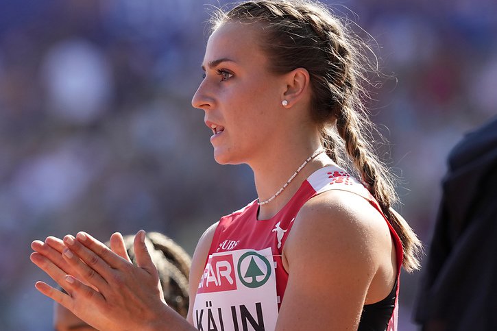Annik Kälin a décroché la 4e médaille suisse dans ces Européens © KEYSTONE/AP/Martin Meissner