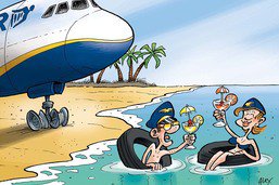 Ryanair: appel à la grève pour améliorer les conditions de travail