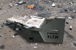 Chutes de débris à Kiev à nouveau la cible de drones russes