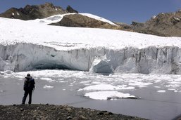 La superficie des glaciers au Pérou a reculé de 56% en 53 ans