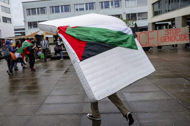 A l’EPFL, l’occupation pour Gaza tourne court