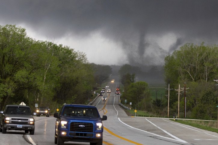 Les tornades sont fréquentes dans le centre des Etats-Unis. © KEYSTONE/AP/Chris Machian