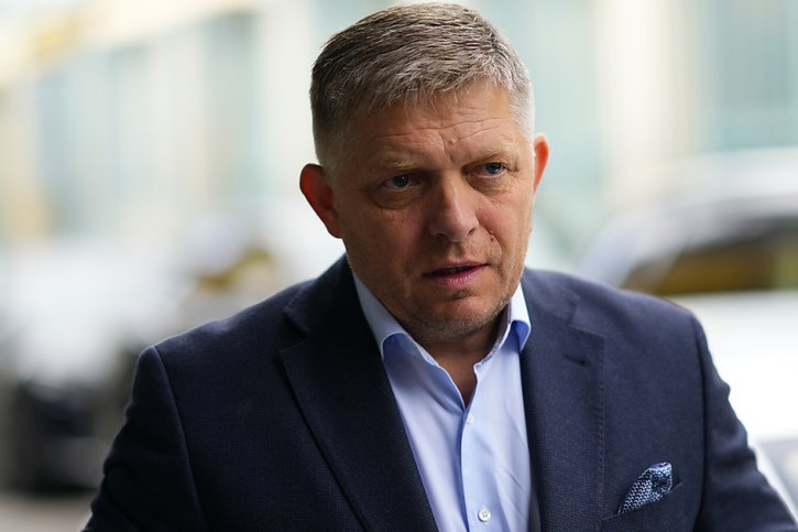 Le Premier ministre slovaque Robert Fico a été blessé par balle. (archives) © KEYSTONE/AP/Petr David Josek