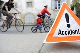 Mobilité douce: Une simple chute à vélo peut valoir une amende