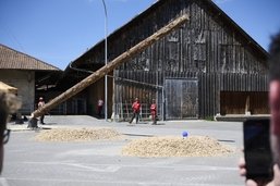 Gruyère: Les bûcherons sortent du bois