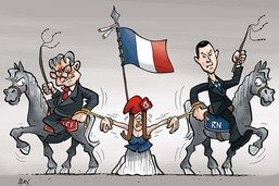 La France insoumise, Rassemblement national: la République écartelée entre les extrêmes