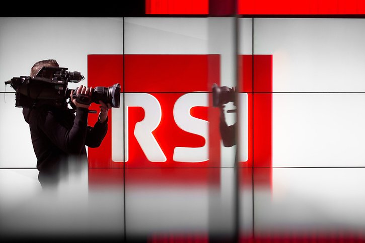 La radio et télévision de la Suisse italienne RSI supprime 15 postes à plein temps (photo d'archives) © KEYSTONE/TI-PRESS/PABLO GIANINAZZI